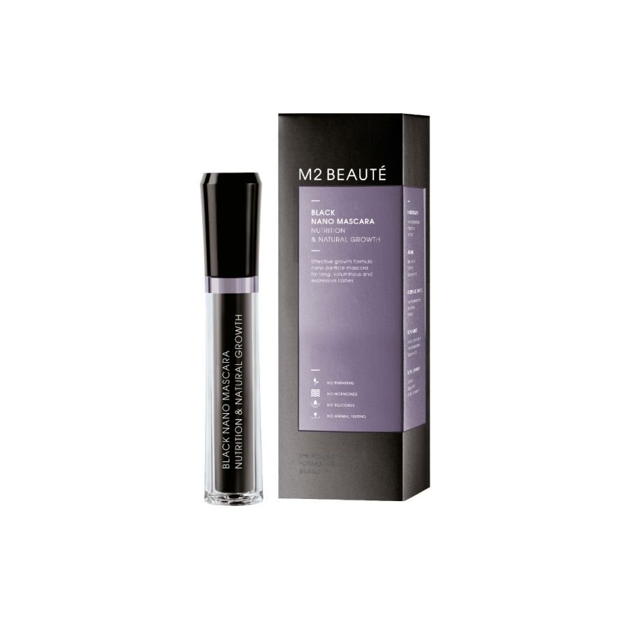 Black Nano Mascara Nutrition & Natural Growth